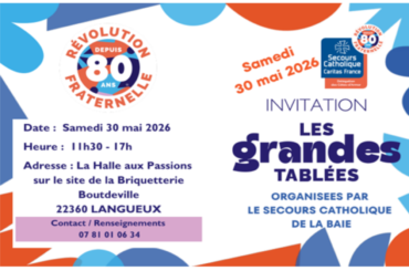 Les grandes tablées : invitation